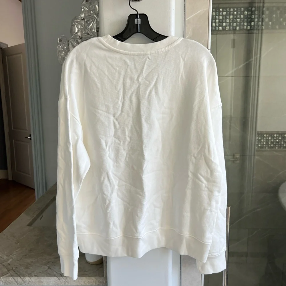 Moncler Palm Tree Logo Patch Sweatshirt - Picture 8 of 12